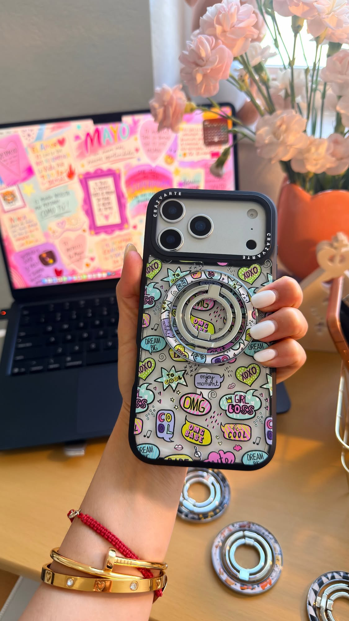 19EB53F5-063B-493D-A0F5-FF375B40A913 Case Nubes crazyarte - Imagen 1